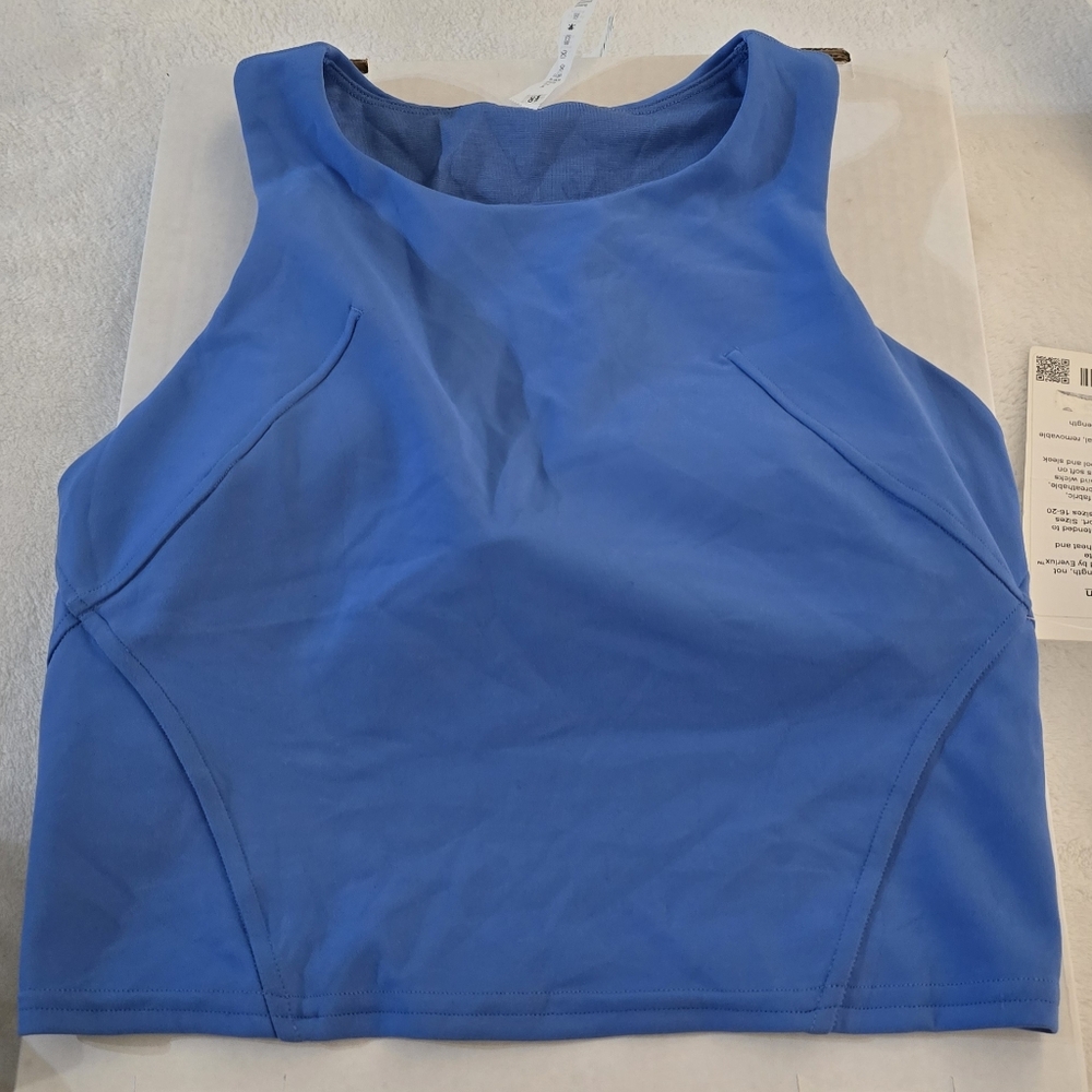 Lululemon Invigorate Training Tank Top - Size 4 - Blue